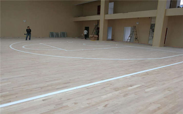 專業(yè)的NBA籃球場木地板結構