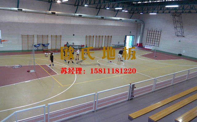 籃球館專用運(yùn)動木地板廠家——?dú)W氏舞臺木地板