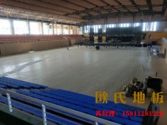 鋪設一個1000平米籃球場地板多少錢