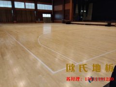 型籃球館運動木地板備受認(rèn)可