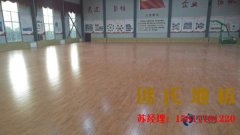 羽毛球館運動木地板打磨翻新的標準